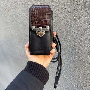 Brighton Glasses or Cellphone Holder Crossbody Belt Bag